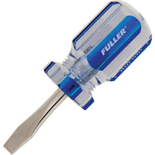 Fuller 1/4 in. x 1-1/2 in. Stubby Slotted Screwdriver, Pro 300 model 110-0304