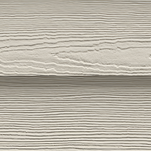 James Hardie HardiePlank Cedarmill texture swatch, primed for paint