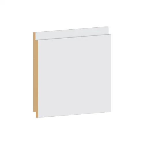 5/8" x 7-1/4" Primed Shiplap MDF Moulding 16-ft.