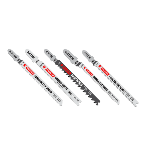 Diablo DJT5S Jig Saw Blade Set for Wood & Metal (5-Piece)