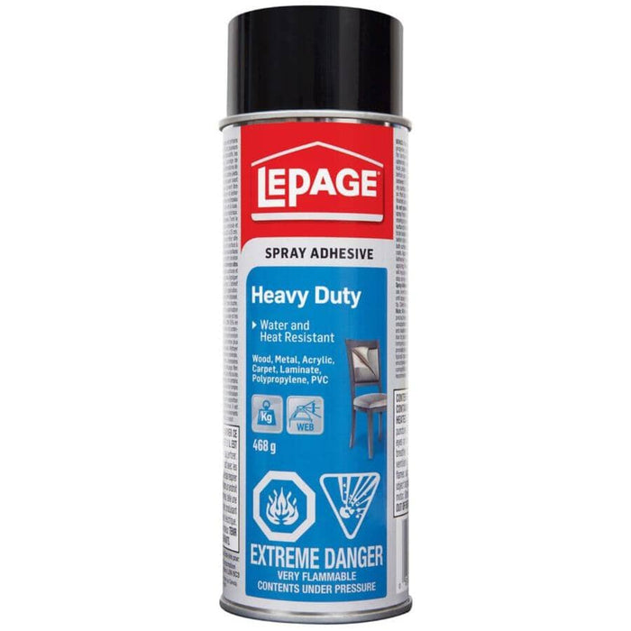 LePage Heavy Duty Spray Adhesive, 467 g aerosol can
