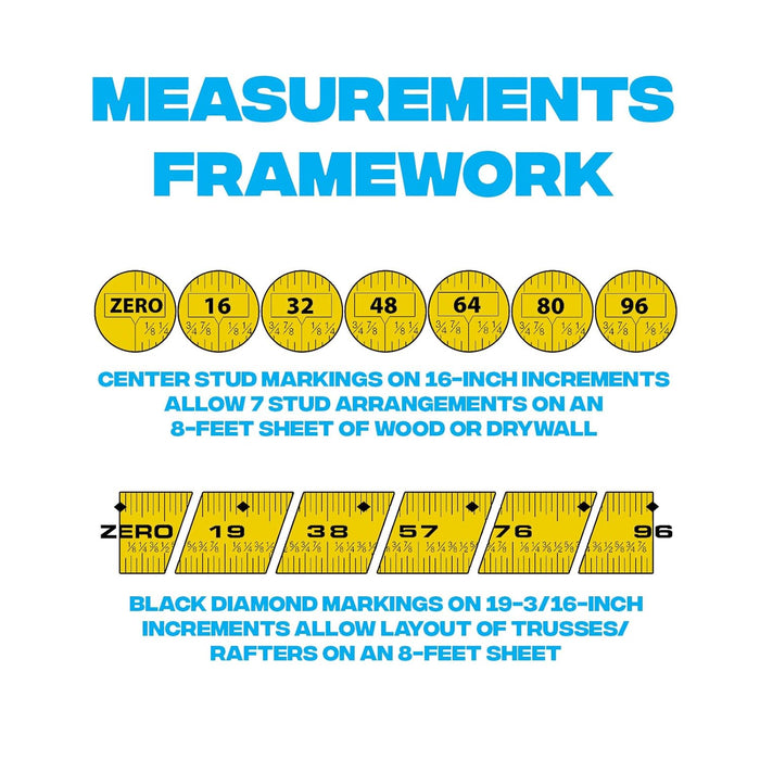 OX Pro - 25' Tape Measure 1-1/4" Wide - 04X04562