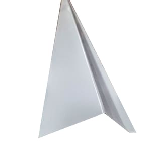 Peak white deck flashing