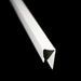 CGC Celco 1/2 in. Plastic (Vinyl) J-Bead, 10 ft