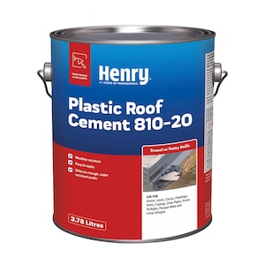 Bakor 810-20 Plastic Roofing Cement, 3.78 L