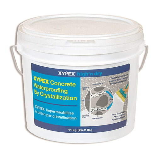 Quikrete Xypex High'N Dry Concrete Waterproofer, 11 kg (24.2 lb) Pail