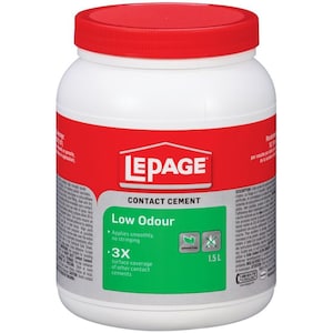 LePage Low Odour Contact Cement, 1.5 L