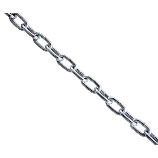 King Chain - #2 Zinc Plated Straight Link Machine Chain (Price Per Foot) - 527872