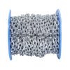 King Chain - #2 Zinc Plated Straight Link Machine Chain (Price Per Foot) - 527872
