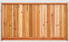 Solid #1 Cedar Fence Panel 6' x 8' (2x4 Frame)