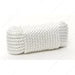 King Cord - 3/8" x 50' White Twisted Polyester Rope - 303131BGV1