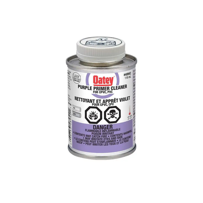 Oatey PVC and CPVC Purple Primer and Cleaner