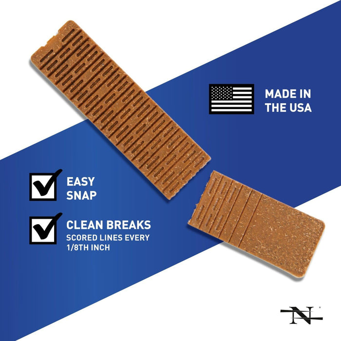 Nelson Wood Shims - 8" Composite Shim (12 Pack) - LL-101