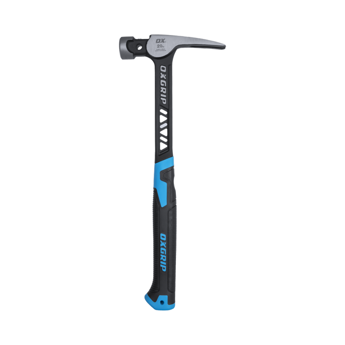 OX Pro - 20 oz Smooth Face Ultrastrike Framing Hammer