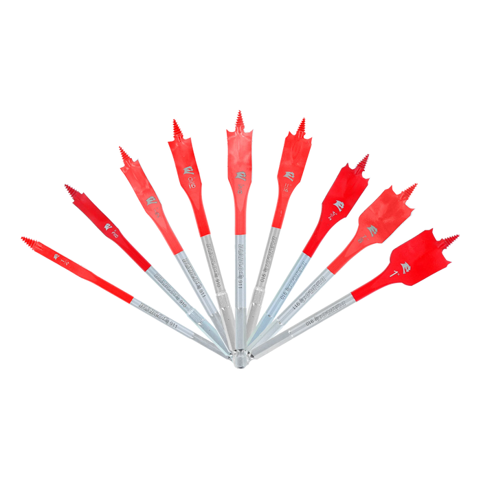 9 pc Spade Bit Set (9-Piece)