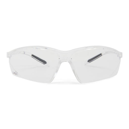 Uvex A700 clear lens safety glasses (A700 series, clear model shown)