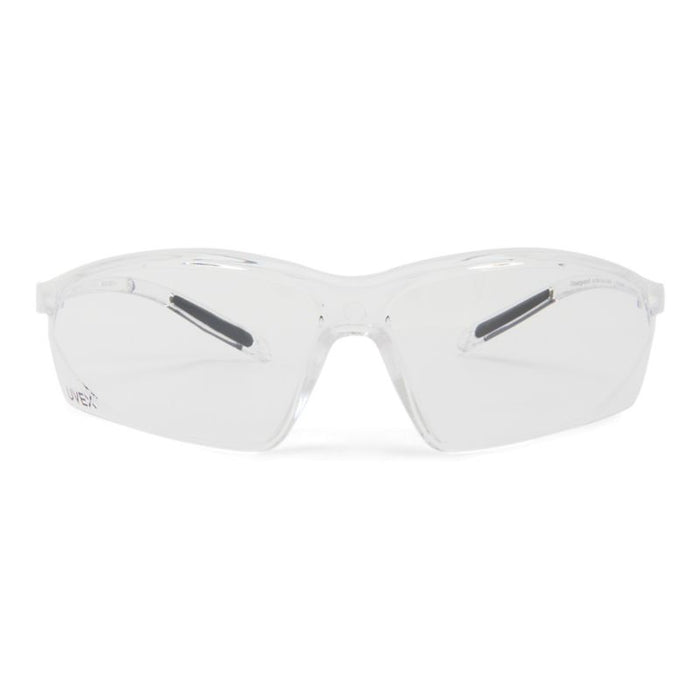 Uvex A700 clear lens safety glasses (A700 series, clear model shown)