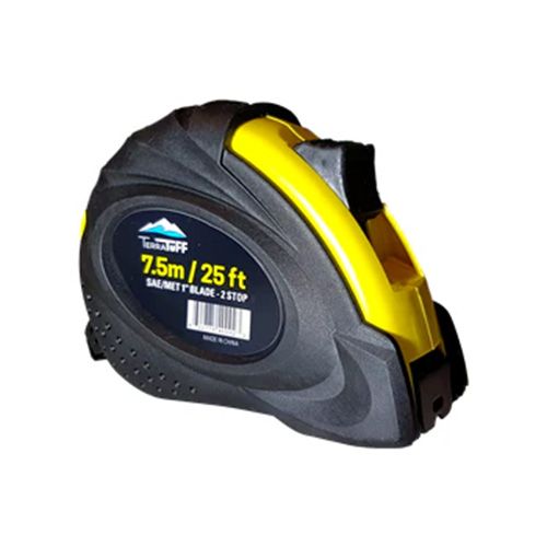 TerraTuff - 1" x 25' Compact Tape Measure - 04TT11425S