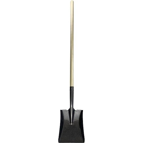 Truper Shovel Long Wood Handle Square Point