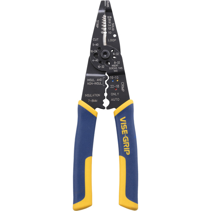 Irwin Vise-Grip 8 in. Multi Tool Wire Stripper, Cutter and Crimper