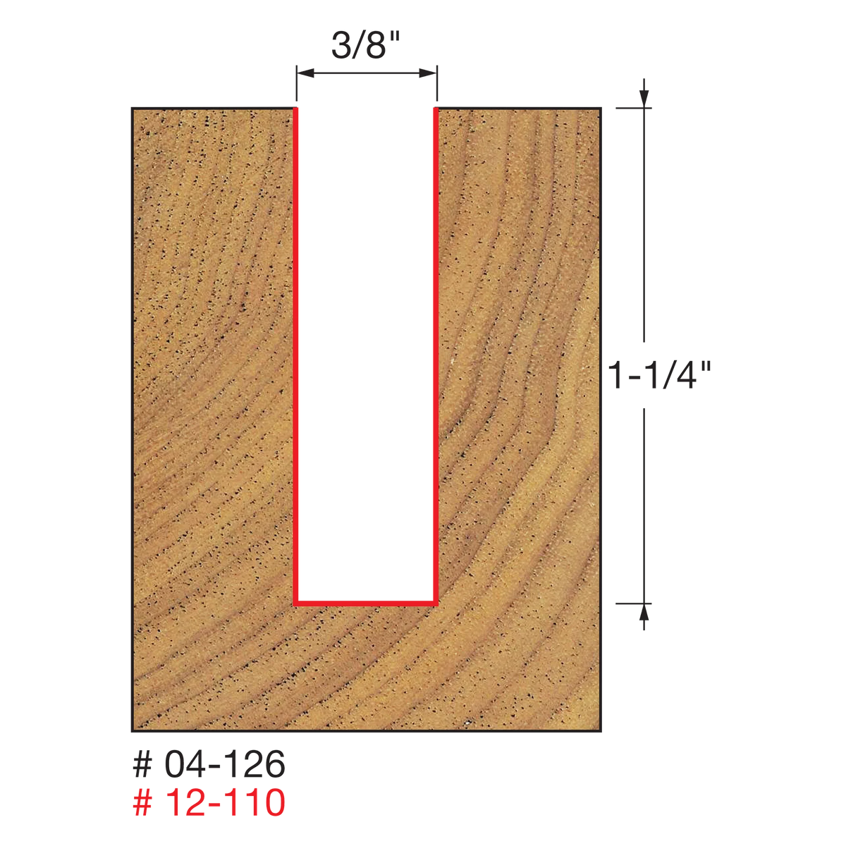 Freud Double Flute Straight Eclipse Grind Router Bits (Various Sizes ...