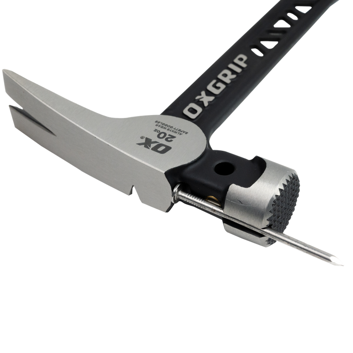 OX Pro Milled Face Ultrastrike Straight Framing Hammer (Select Size)