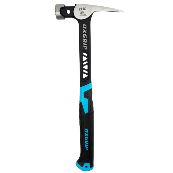 OX Pro - Milled Face Ultrastrike Framing Hammer