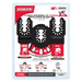 Diablo DOU3CS Universal Fit Carbide Oscillating Blade Set (3-pc) in Packaging