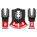 Diablo DOU3CS Universal Fit Carbide Oscillating Blade Set (3-pc)