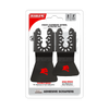 Diablo Starlock & Universal Fit High Carbon Steel Oscillating Scraper Set for Adhesive Removal