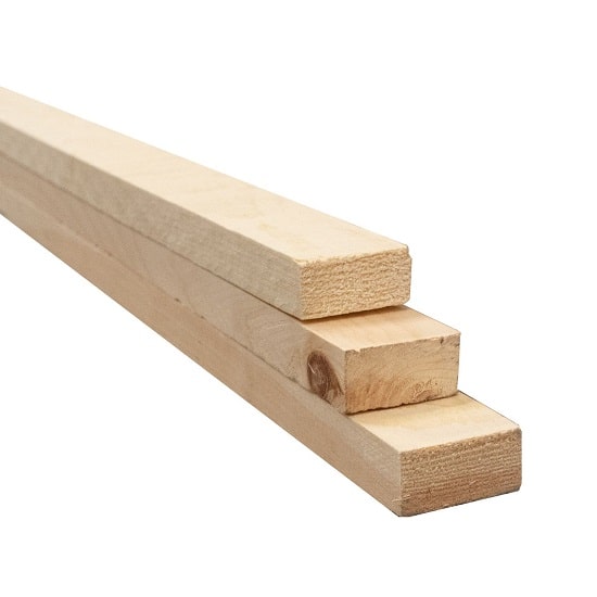 1" x 2" SPF Dimensional Lumber