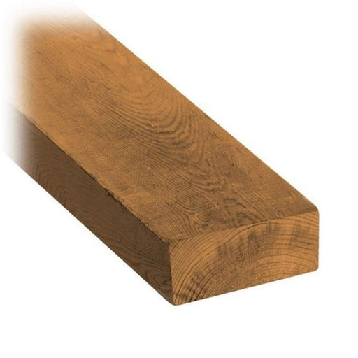2" x 4" S4S Brown Pressure Treated Lumber