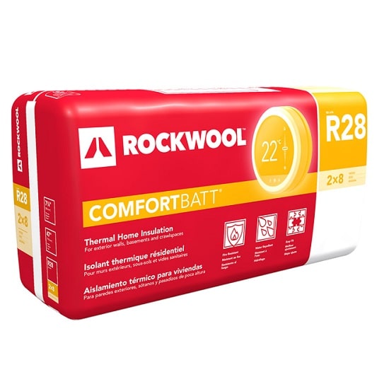 Rockwool Comfortbatt Insulation R28 x 16"