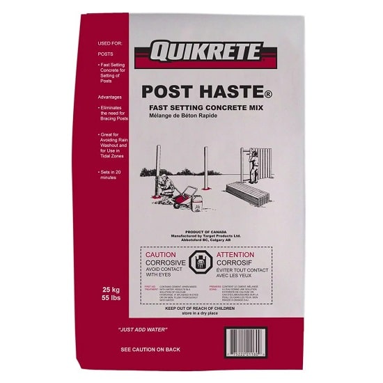Post Haste Fast Setting Concrete Mix 55lb — Griff Building Supplies